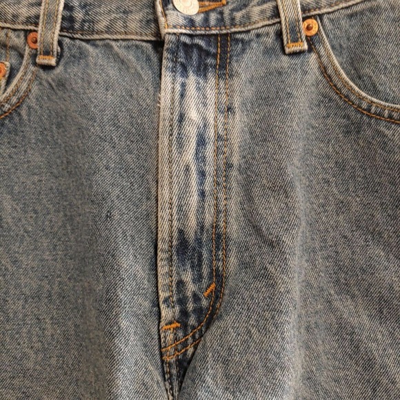 Vintage Levi 550 Denim Shorts sz 33 - Picture 3 of 8